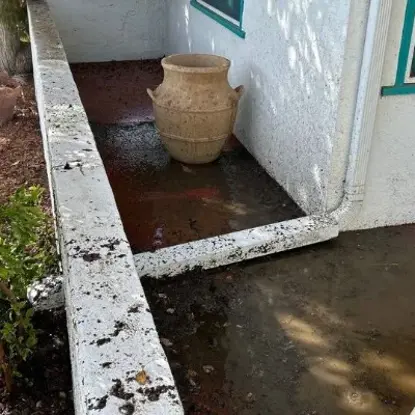 Pressure Washing Before