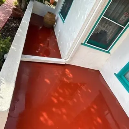 Pressure Washing After